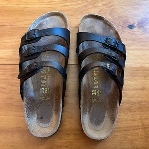 Birkenstock Florida Sandal, Size38/7 Black